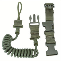 Elastic Quick Release Carabiner Clip Anti Lost Lanyard