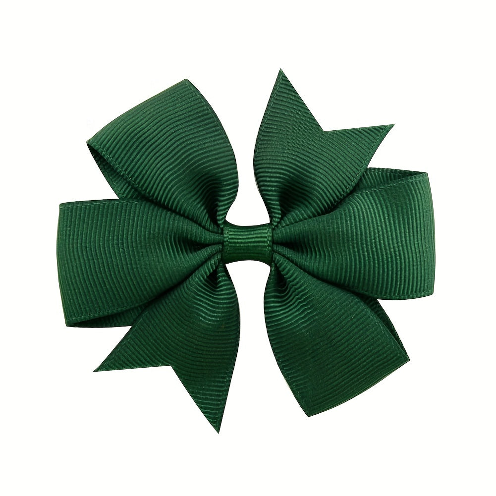 20pcs Baby Girls Bowknot Hair Clip Hair Pin Hair Accessories