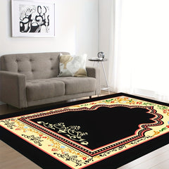 Boho Anti Fatigue Kitchen Rugs Vintage Absorbent Non Slip Rugs