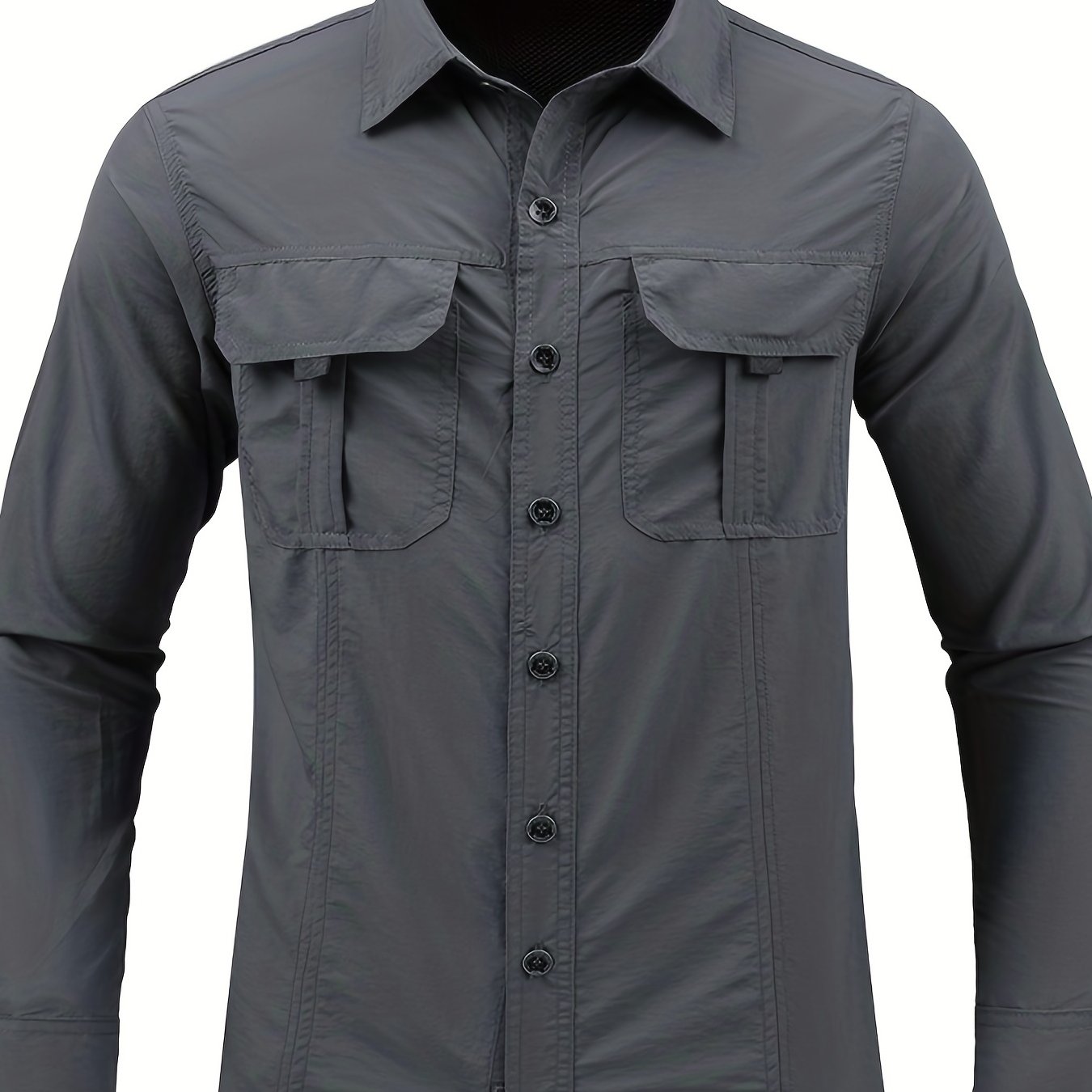 Men's Outdoor Long Sleeve Button Up Shirts