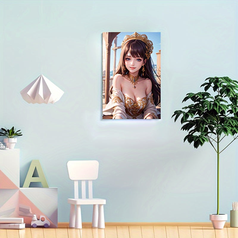 Lady Pattern Tapestry Decor for Outdoor Home Living Room Party Dec