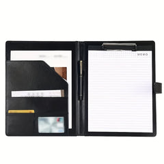 A4 Leather File Folder Business Manager Folder