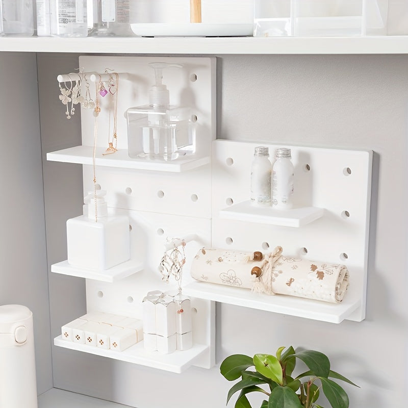 Wall Mounted Bedside Storage Shelf Dormitory Desk Bedroom Organizer Rack