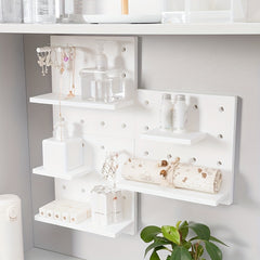 Wall Mounted Bedside Storage Shelf Dormitory Desk Bedroom Organizer Rack