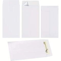 100 Packs Cash Envelopes 7 Coin Envelopes Self Seal For Money Saving