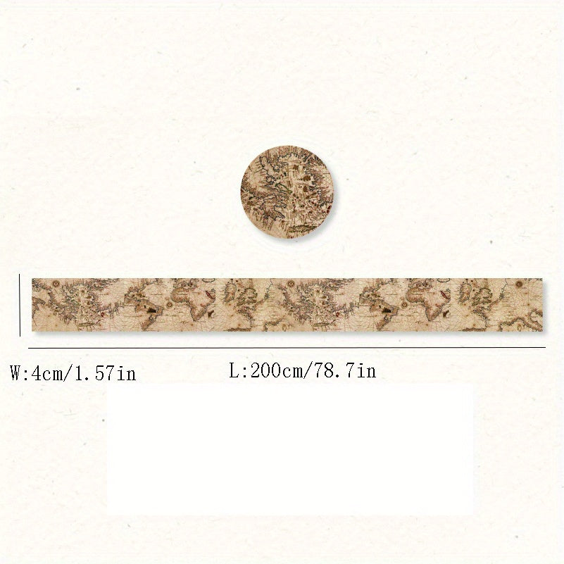 Vintage Butterfly Plant Washi Tape 2m