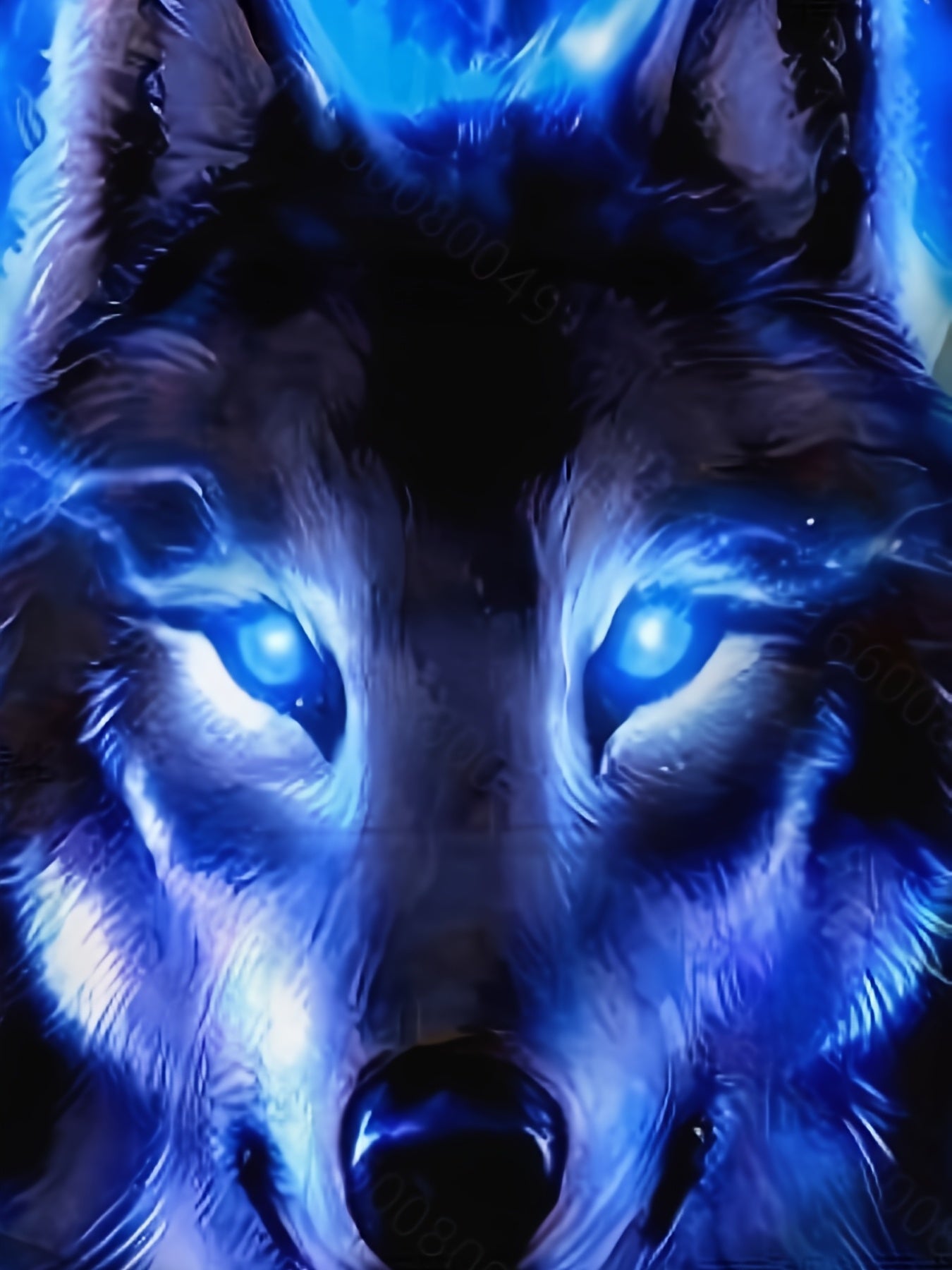 Wolf 3D Print Hoodie Kids Street Sports Casual Halloween Party Wear