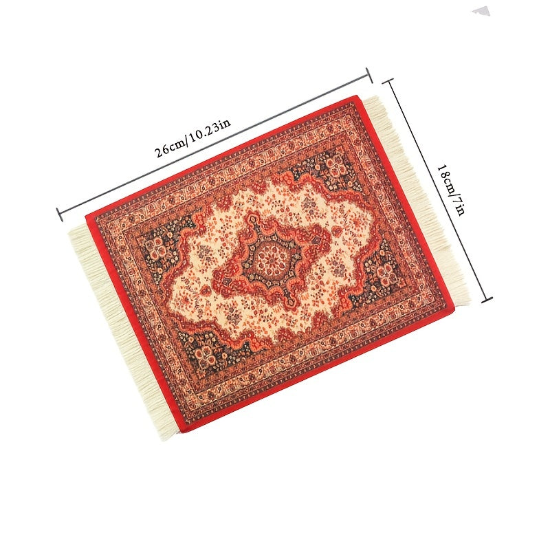 Oriental Style Rug Mouse Mat - Computer Carpet Mouse Pad