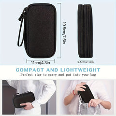 Travel Cable Organizer Electronic Accessories Carrying Case Waterproof