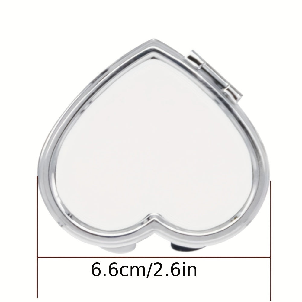 12pcs Sublimation Blank Mirror with Aluminium Plate & Glue