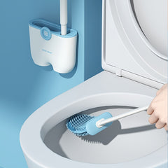 Toilet Brush Long Handle Detachable No Dead Angle Cleaning 14.96 x5.19