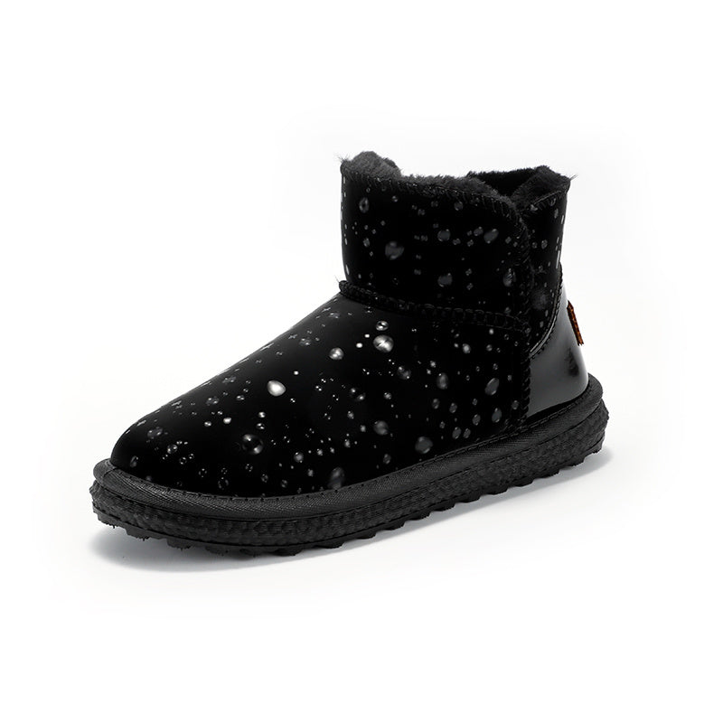 Women's Waterproof Faux Fur Snow Boots
