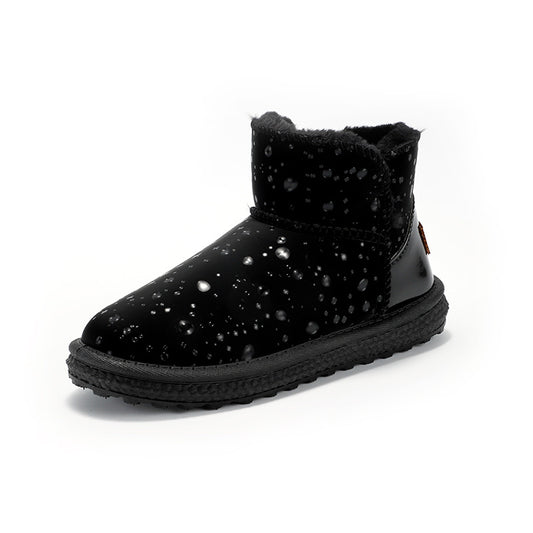 Women's Waterproof Faux Fur Snow Boots