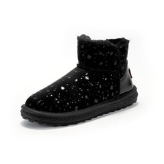 Women's Waterproof Faux Fur Snow Boots