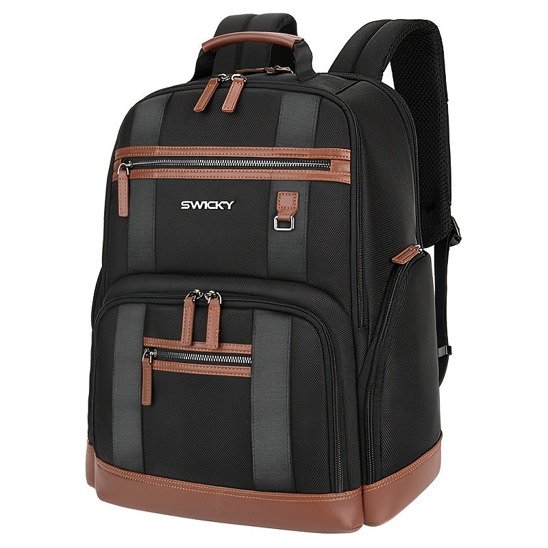 Waterproof 16 Inch Laptop Backpack with USB Charging