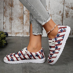 Women's Star Graphic Loafers & Striped Sneakers