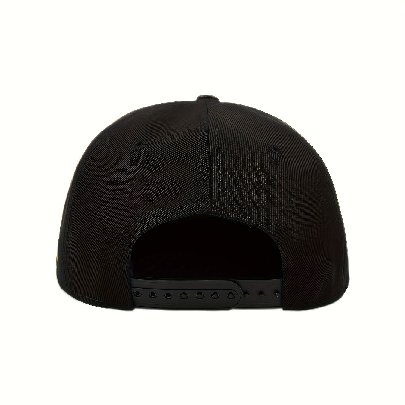 Men's Hip Hop Baseball Cap Street Dance Hat Punk Wind Metal Hemp Leaves Pattern