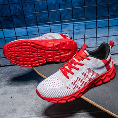Breathable Flying Woven Running Shoes Lightweight Training Sneakers