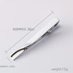 High Electroplated Men's Tie Clip For Business