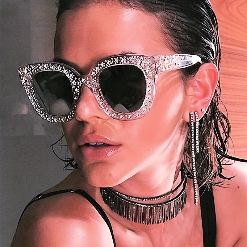Y2K Cat Eye Sunglasses Anti Glare UV400