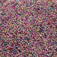 200Pcs Mixed Mini Glass Beads Multicolor Spacer Beads For DIY Jewelry