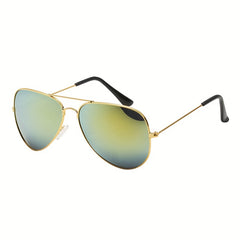 Men's Polarized Aviator Sunglasses with Glasses Case