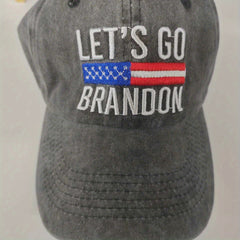 Adjustable Embroidery Denim Baseball Cap
