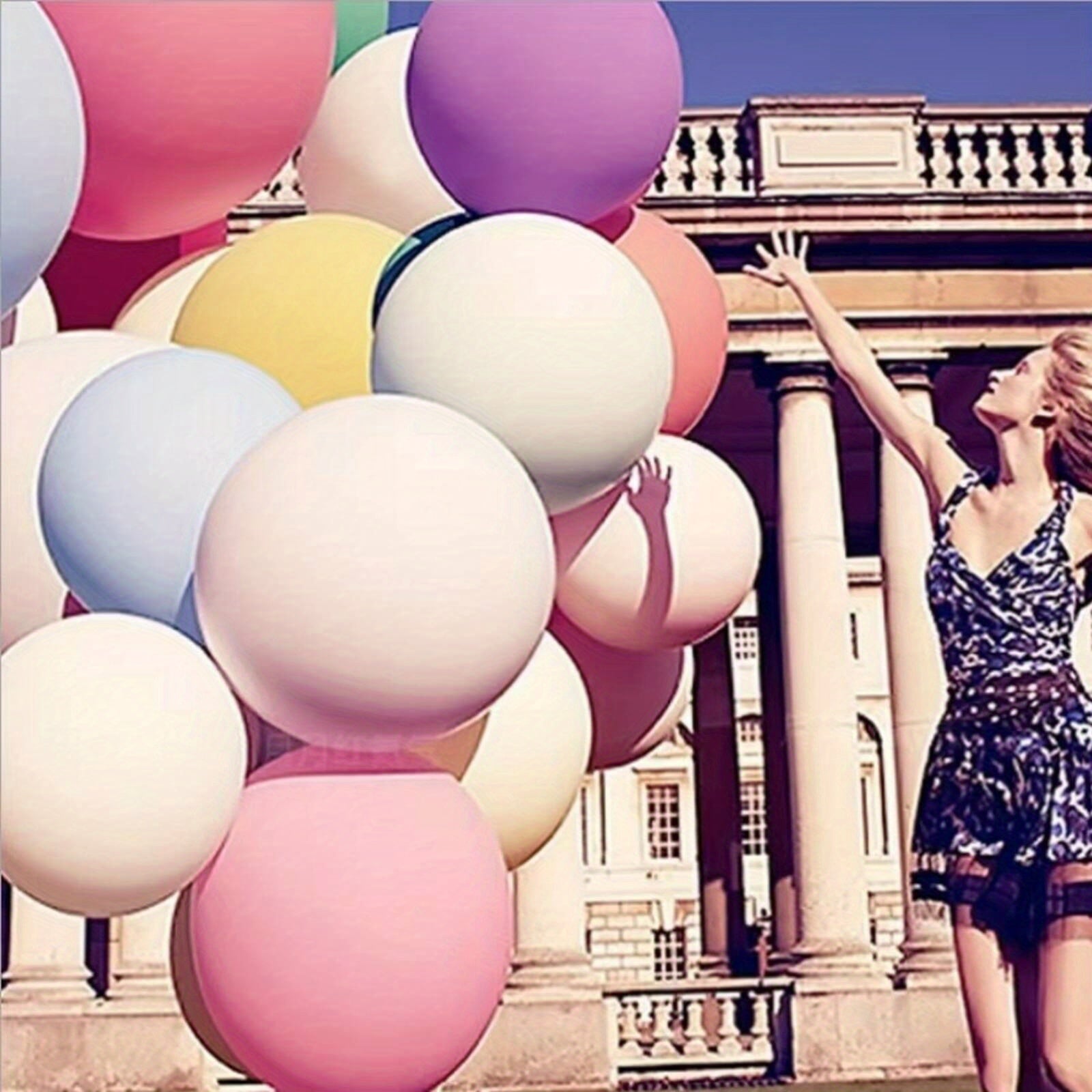 2pcs 18in Macaroon Colorful Balloons for Photoshoot Wedding Birthday Party