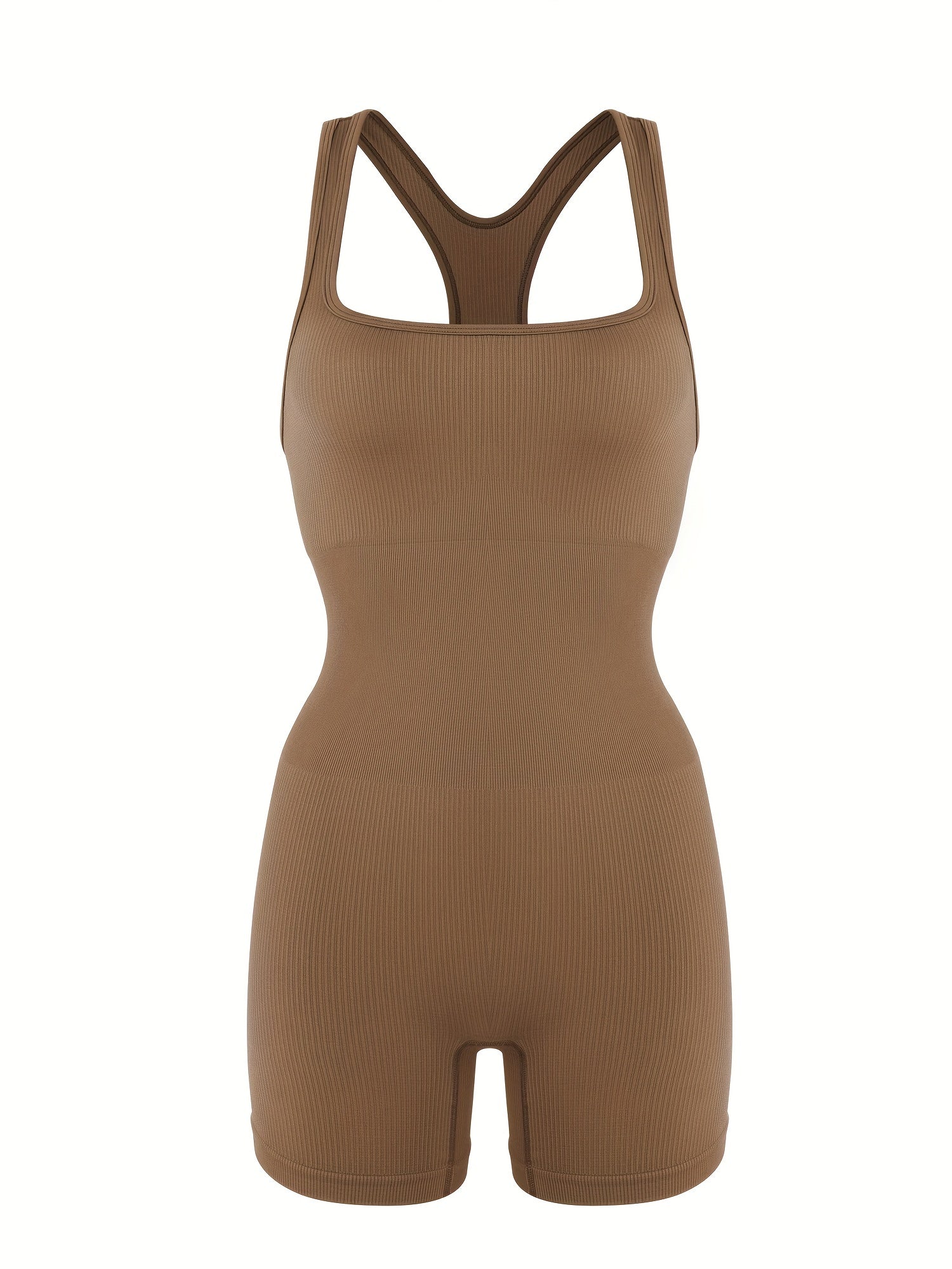High Stretch Seamless Yoga Jumpsuit Slim Fit Sports Bodysuit