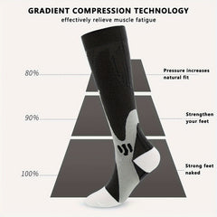 Men's Compression Sport Socks for Basketball Football