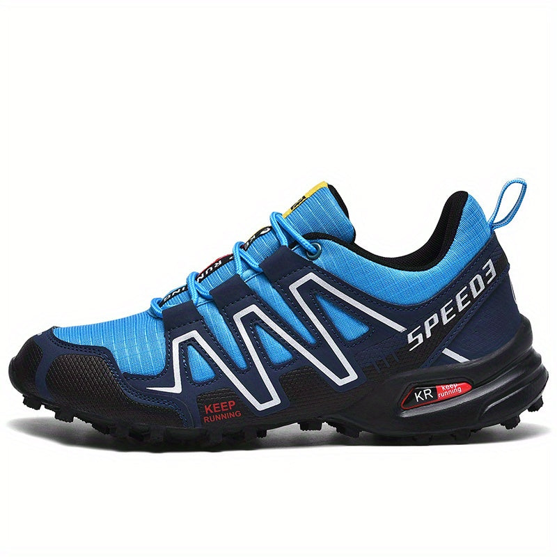 Men's Block Hiking Sneakers Wear Resistant Non Slip Outdoor Shoes