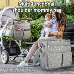 Functional Portable Mother And Baby Bag for Strollers