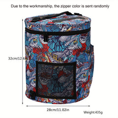 Yarn Storage Bag Leaves For Crochet Wool Knitting Tools