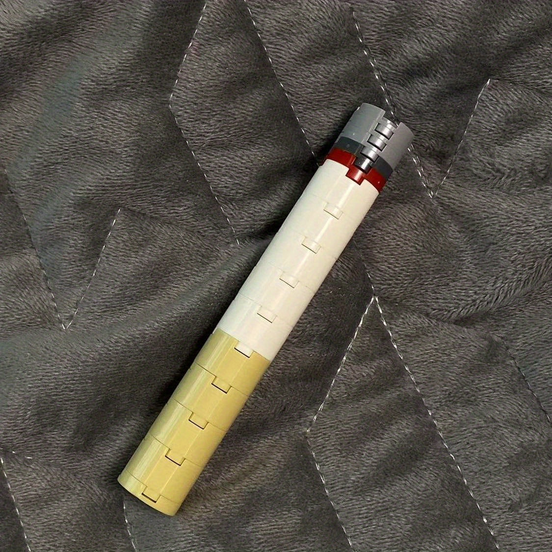 Creative MOC Building Block Model Smoking Finger Cigarette Prop Birthday Gift