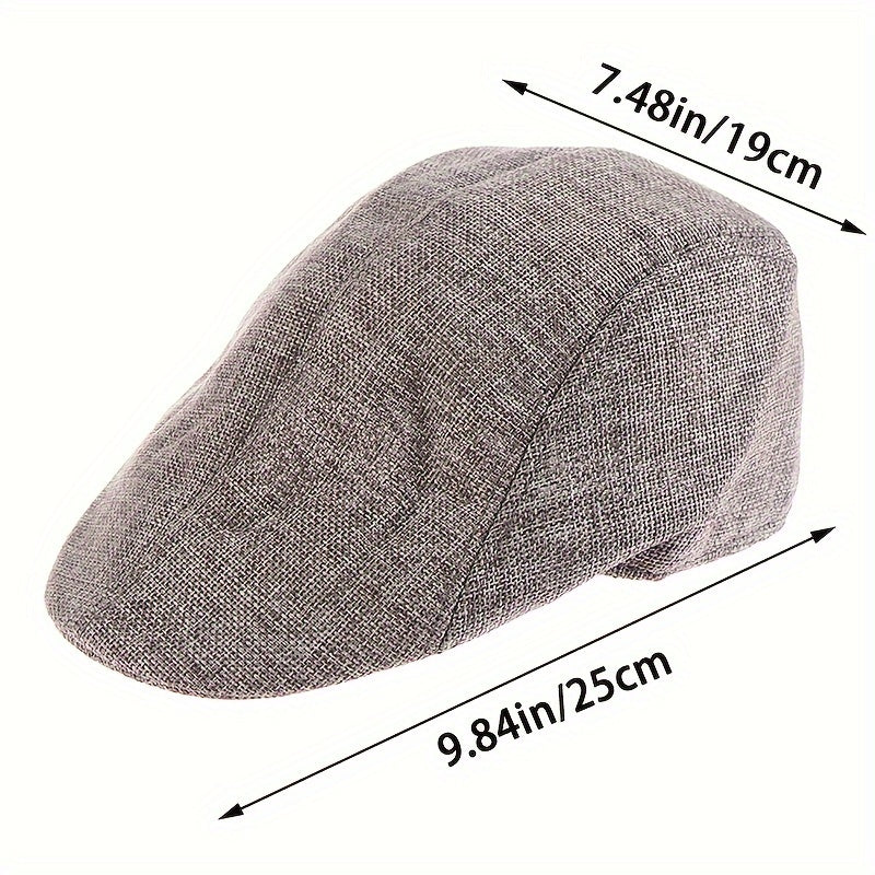 Men's Vintage Beret Hat Newsboy Cap