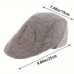 Men's Vintage Beret Hat Newsboy Cap