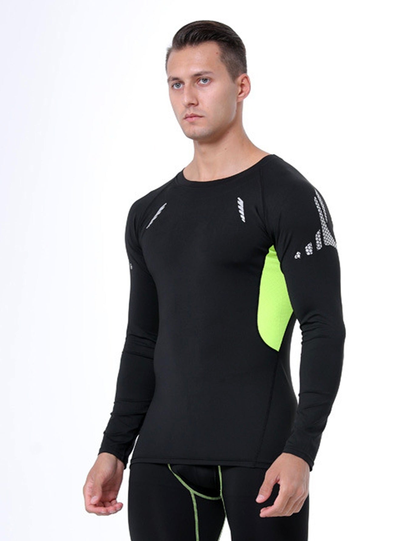 Men's High Stretch Compression Workout Shirt
