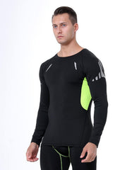 Men's High Stretch Compression Workout Shirt