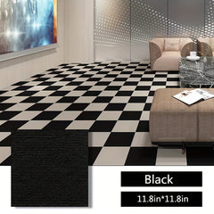 10pcs Peel and Stick Carpet Floor Tile Non Slip Household Commercial Carpet Tile