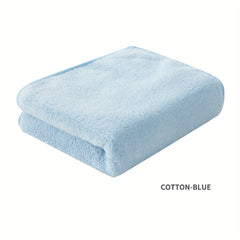 Soft Coral Velvet Hand Towel for Adults and Children