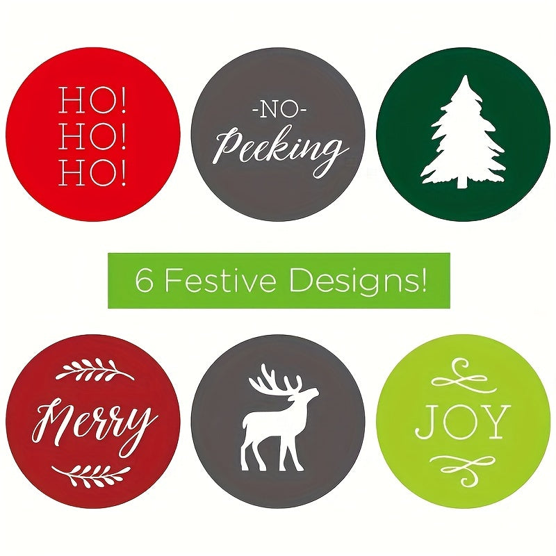 500pcs Christmas Sticker Card Box Thank You Seal Labels For Parties