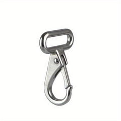 Marine 316 Stainless Steel Snap Hook for Boats Heavy Duty Fixed Loop Snap