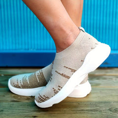 Women's Lightweight Breathable Casual Sneakers - Comfortable Running Shoes
