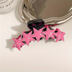 Star Hair Clips Decorative Claw Clip for Girls