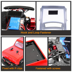 1:24 RC Car Body Shell Axial SCX24 Upgrade Parts