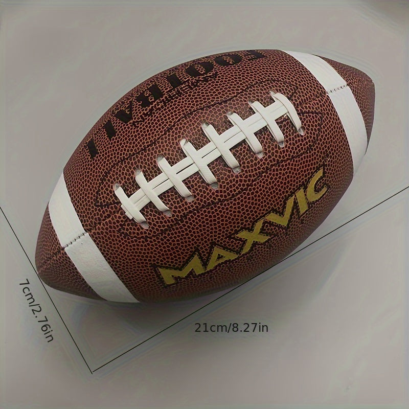 American Football Indoor/Outdoor Training Rugby with Pump