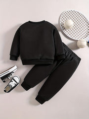 Baby Boy Space Dog Sweatshirt Pants Stylish Outfit