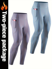 Men's Tight Pants Set for Yoga Track Sports