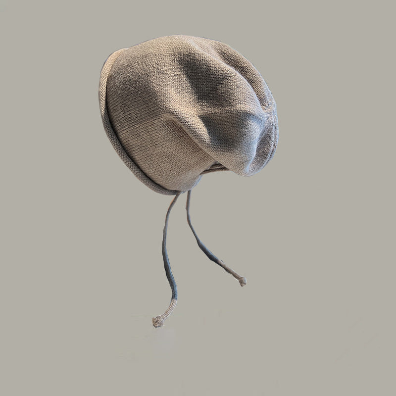 Solid Knitted Hats Warm Winter Beanie Unisex