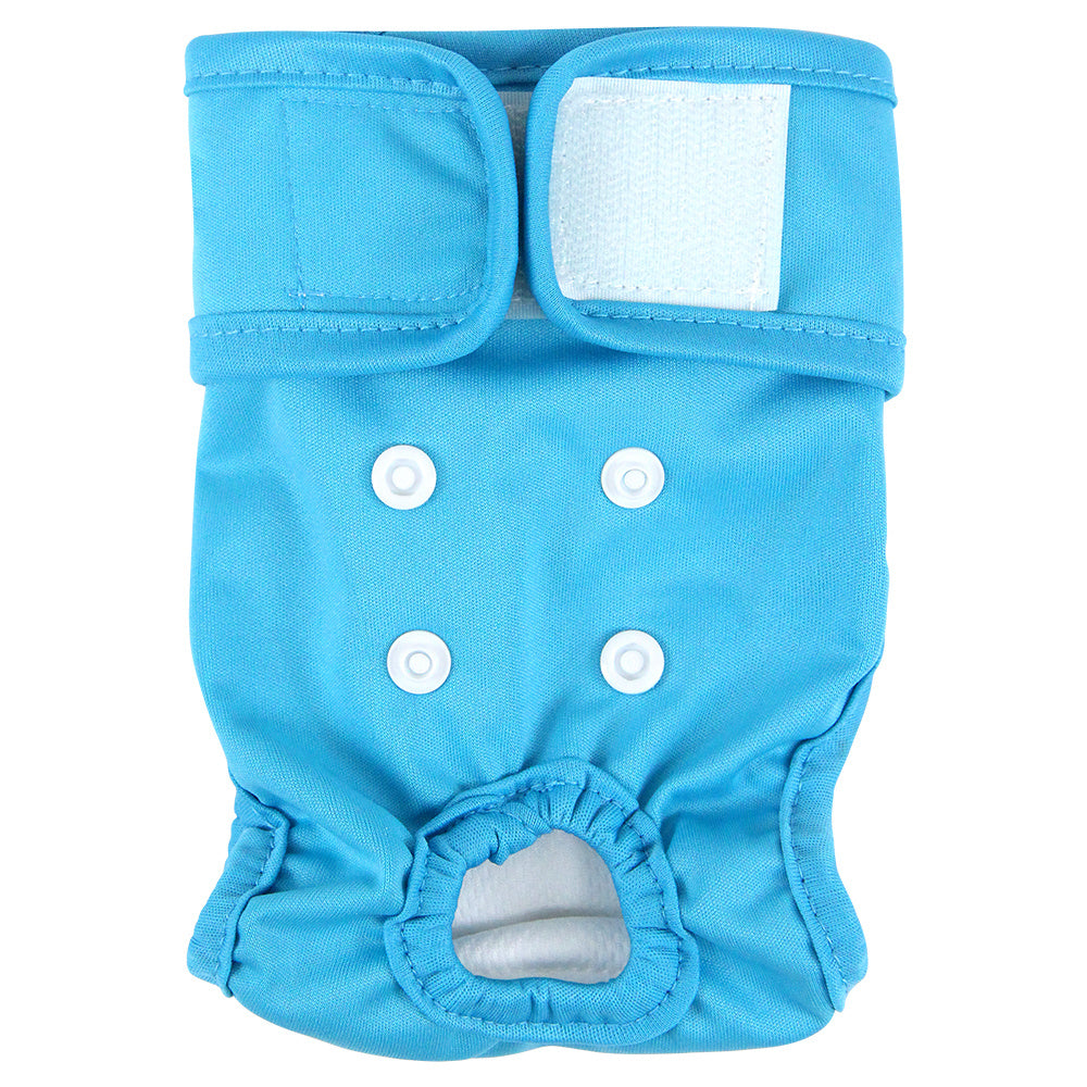 Washable Female Dog Diapers Reusable Pet Diapers For Small Medium Dogs